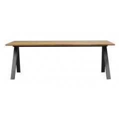 RO Carradale Extending Dining Table V 220x100 Oak/Black